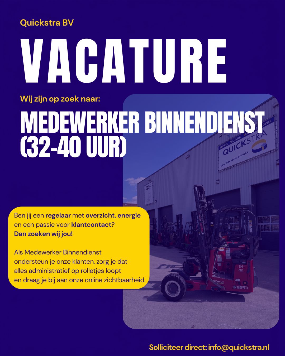 Vacature binnendienst 2